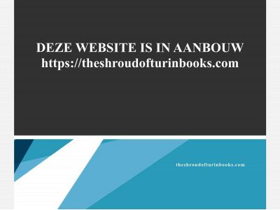 theshroudofturinbooks.com snapshot