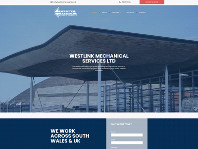 westlinkmechanical.com snapshot