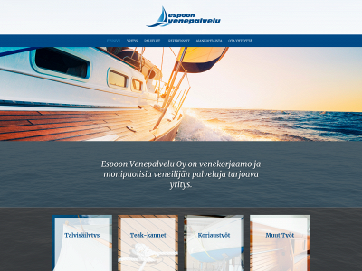 espoonvenepalvelu.fi snapshot