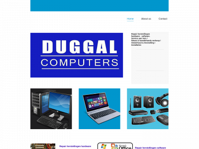 duggalcomputers.be snapshot