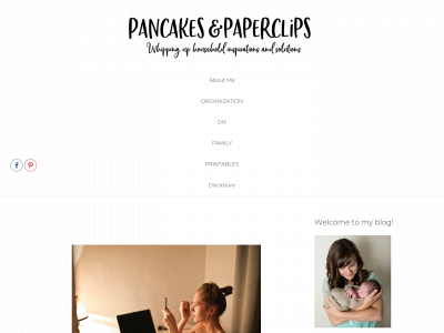 pancakesandpaperclips.com snapshot