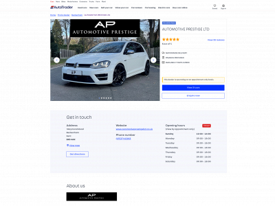 autopres.co.uk snapshot