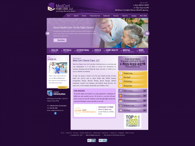 medcertcare.com snapshot