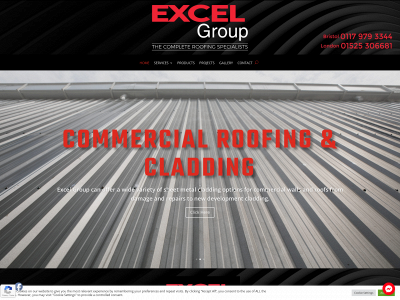 excelflatroofingandcladdingsupplies.co.uk snapshot