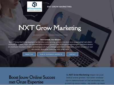 nxtgrowmarketing.nl snapshot