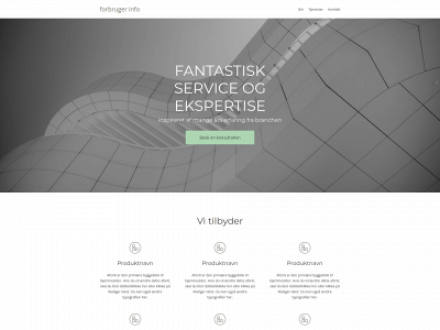 forbruger.info snapshot