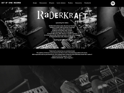 raderkraft.com snapshot