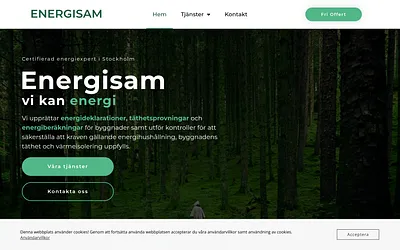 energisam.se snapshot