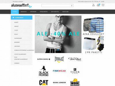 alusvaatteet.com snapshot