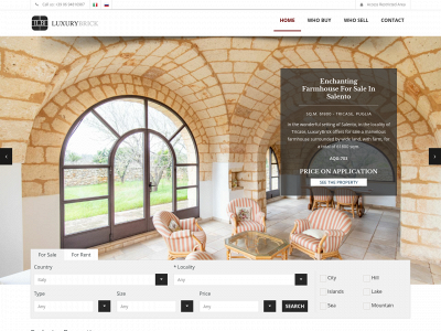 luxurybrick.com snapshot