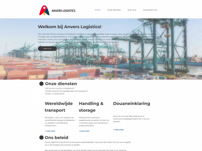 anverslogistics.be snapshot