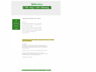 fotboden.se snapshot