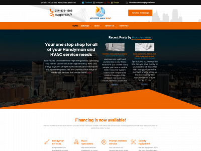 hoosiermanhvac.com snapshot