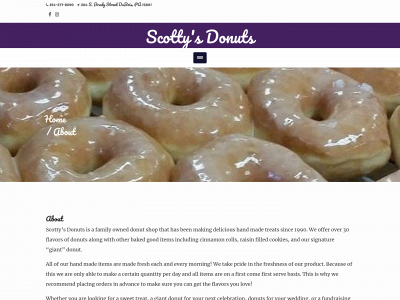 scottysdonuts.com snapshot