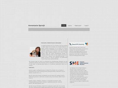 annemariespruijt.com snapshot