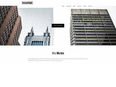 innovedgeconsulting.com snapshot