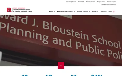 bloustein.rutgers.edu snapshot