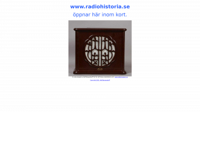 radiohistoria.se snapshot