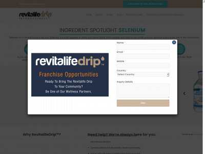 revitalifedrip.com snapshot