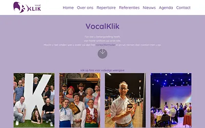 vocalklik.nl snapshot