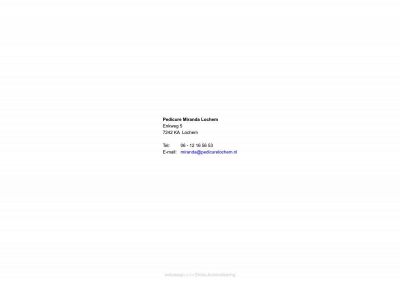 pedicurelochem.nl snapshot