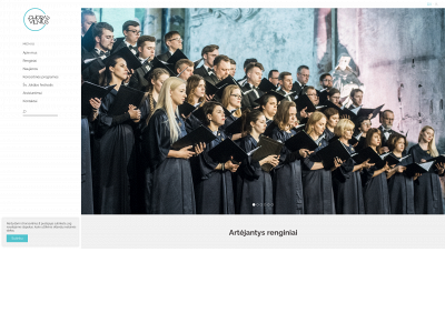 chorasvilnius.lt snapshot