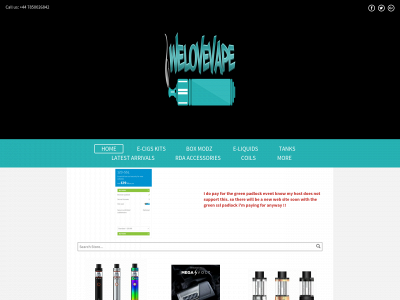 welovevape.co.uk snapshot