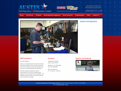 theaustinfuelinjection.com snapshot