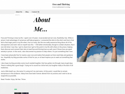 freeandthriving.com snapshot