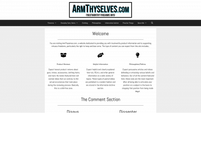 armthyselves.com snapshot