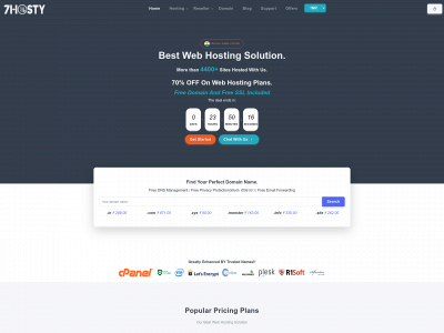7hosty.com snapshot