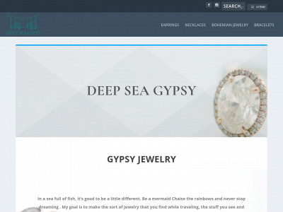 deepseagypsy.com snapshot