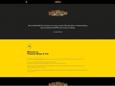 www.premiumwrapsandtint.com snapshot