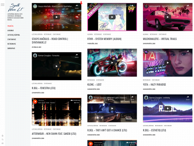 synthwave.lt snapshot