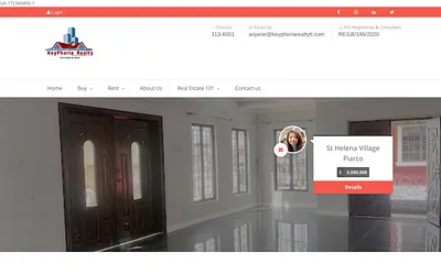 keyphoriarealtytt.com snapshot
