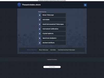 www.theastrolabe.store snapshot