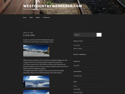 westcountrywanderer.com snapshot
