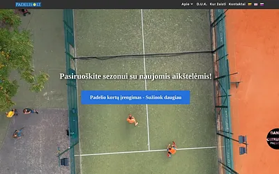 padelis.lt snapshot