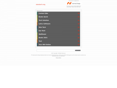 otextech.org snapshot