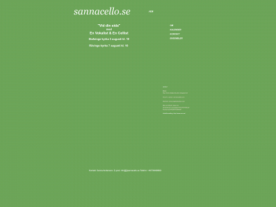 sannacello.se snapshot