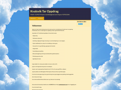 kvalsviktaroppdrag.com snapshot