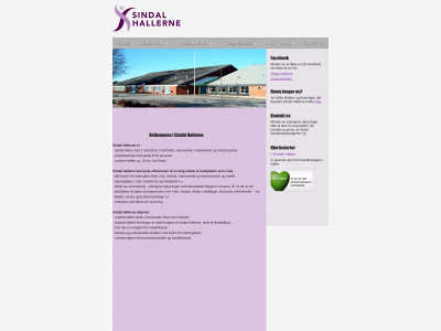sindalhallerne.dk snapshot