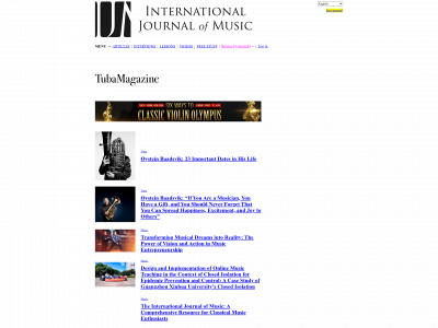 tubamagazine.online snapshot