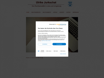 jura-jena.de snapshot
