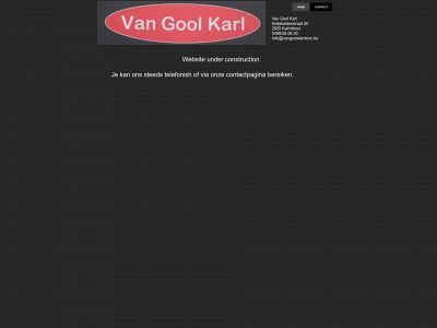 vangoolelectrics.be snapshot