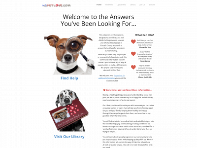 ncpetlove.com snapshot