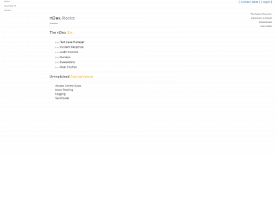 ndex.rocks snapshot