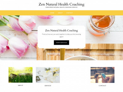 zennaturalhealthcoaching.com snapshot