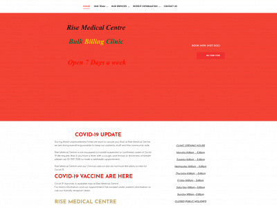risemedical.com.au snapshot
