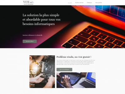 voxinfo.net snapshot
